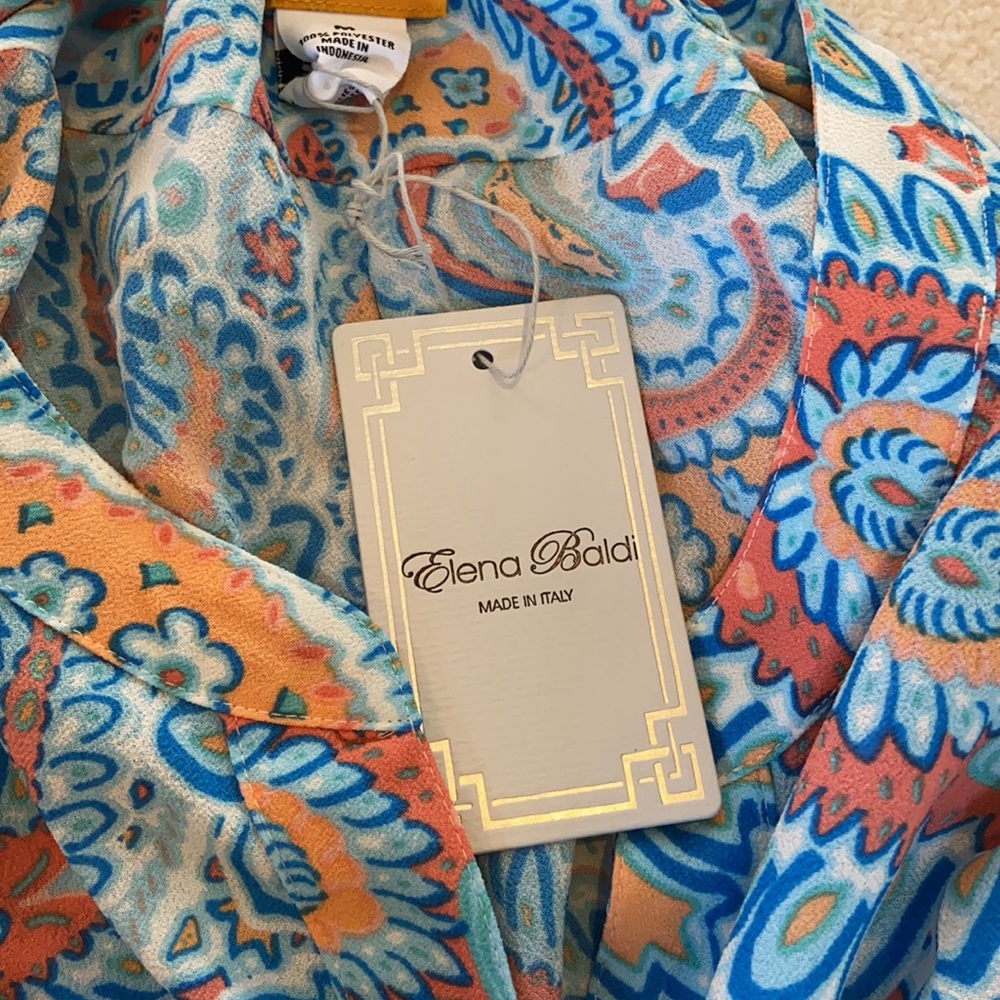 Ruby Rd. Front Tie Blouse - Picture 5 of 5